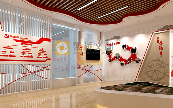 廣東紅色黨建展廳設(shè)計(jì)說(shuō)明，傳承優(yōu)秀紅色基因