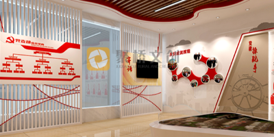 廣東紅色黨建展廳設計說明，傳承優秀紅色基因