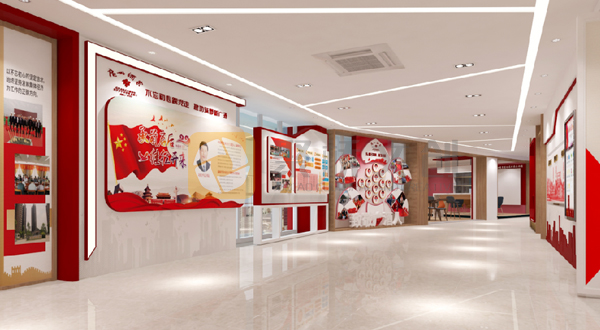 黨建文化墻設計