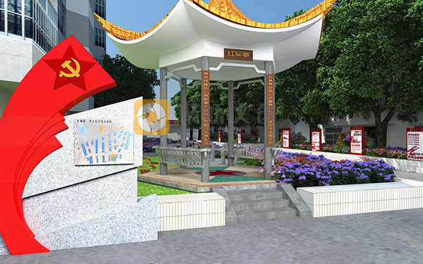 佛山紅色文化設計公司分享，紅色文旅景觀設計要點