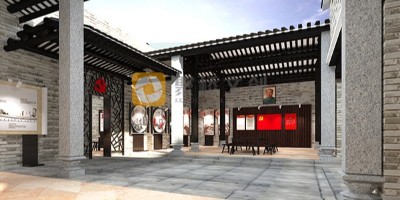 鄉村振興黨建展館的設計理念怎么寫？