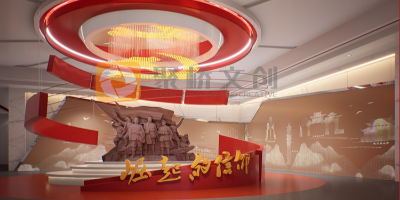 當(dāng)代紅色主題展館設(shè)計的 “吸睛” 秘籍：這些元素必不可少
