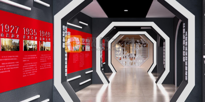 政府黨建展館設計理念，營造濃厚黨建文化氛圍