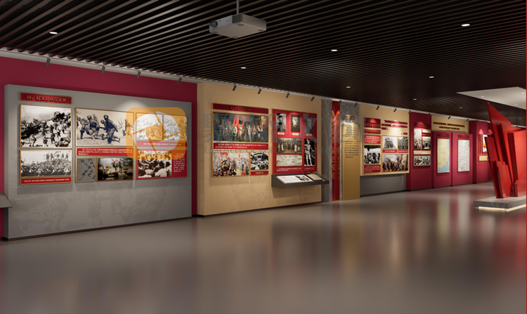 紅色展廳設(shè)計(jì)