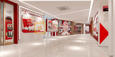 人民法院紅色黨建展廳主題設(shè)計(jì)，啟迪思想、凝聚力量、引領(lǐng)方向