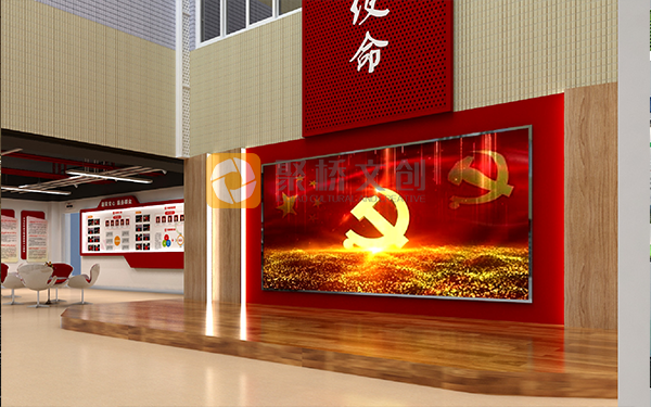 廣東專業(yè)黨建展館設(shè)計，當(dāng)下受歡迎的黨建館設(shè)計形式