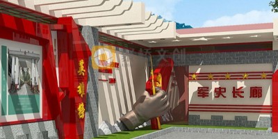 軍史長廊多媒體展項融入，傳承弘揚光榮軍史