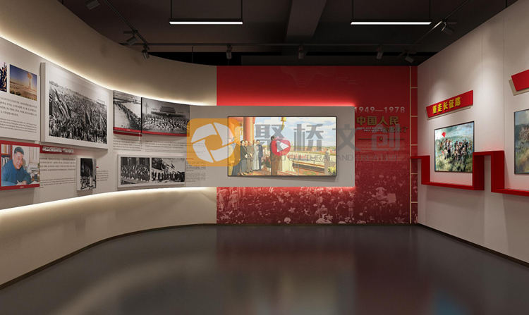 紅色展廳設(shè)計(jì)公司